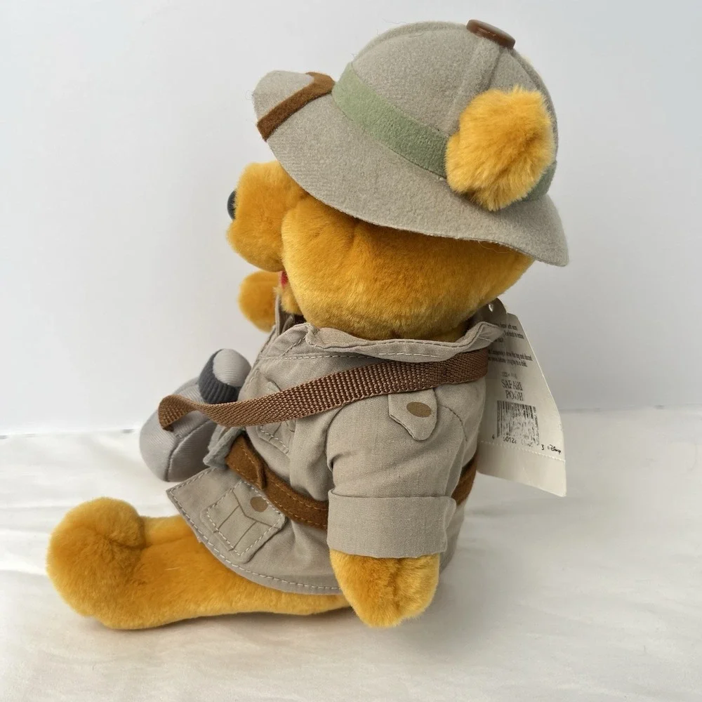 Disney Safari Winnie The Pooh Animal Kingdom Theme Park Exclusive Plush New Tags